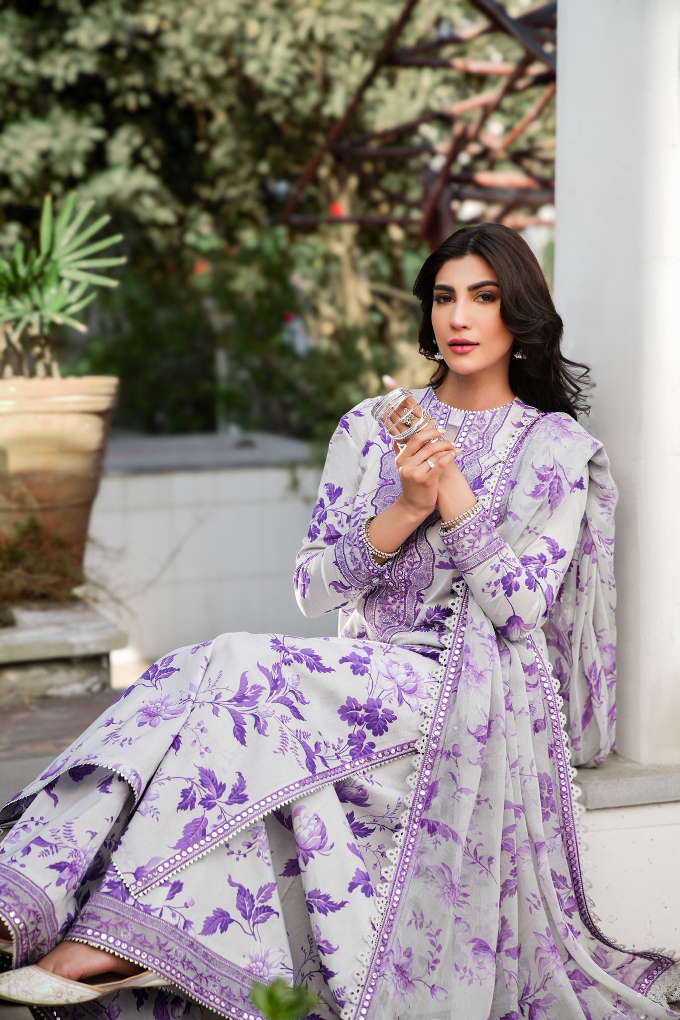 Stitched UnStitched 3PC & 2PC Premium Quality Lawn-BB210